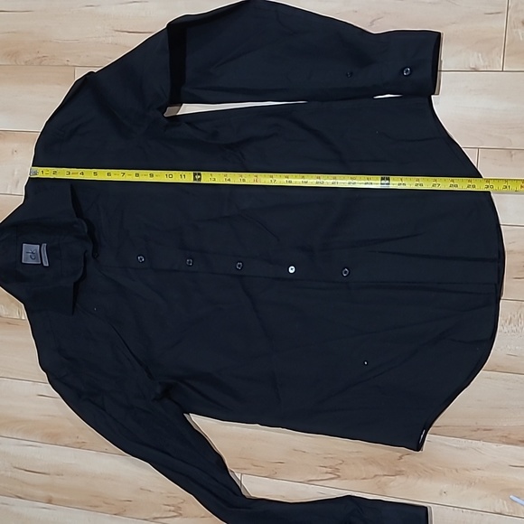 Calvin Klein men's large slim fit black shirt - Picture 4 of 5
